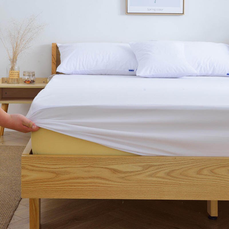 Hoeslaken waterdicht alle maten 1pc antislip matrasbeschermer bedovertrek witte populaire badstof handdoek
