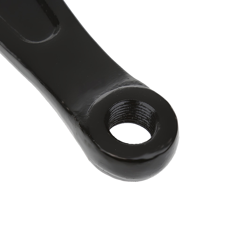 170mm Black Steel Iron Left Hand Crank Arm For Bicycle / Bike