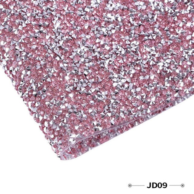 Tapis de Table pour Nail Art en diamant, avec strass brillants, lavable, support de manucure, coussin d&#39;entraînement pour Salon de beauté, 40x25CM: JD09