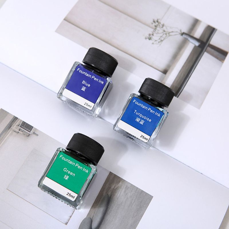 Kleurrijke Non-Carbon Inkt Pak Voor Dip Vulpen Kalligrafie Schrijven Schilderen Graffiti School Kantoorbenodigdheden 10 Kleuren