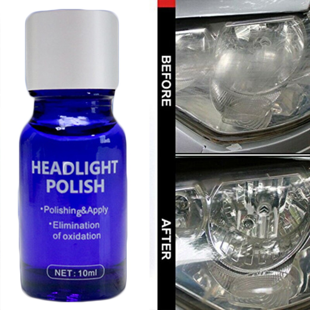 Hydrophobic Glass Coating Automotive Headlamp Crystallization Repair Agent Car Headlights Oxidation Liquid Ceramic Coat 10/30 ML: 10m