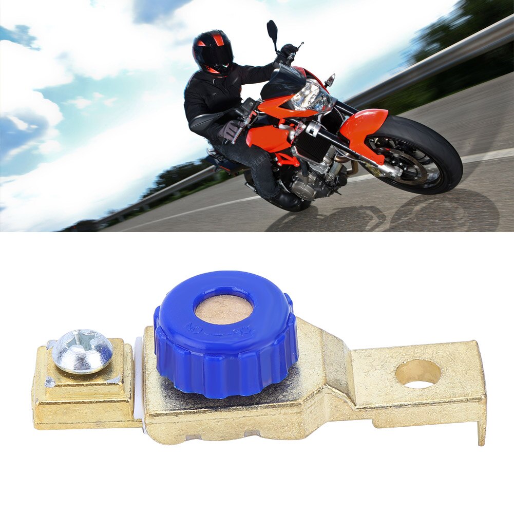 Motorcycle Battery Power Off Switch Link Terminal Quick Cut-Off Disconnect Master Isolator Battery Power Off Switches