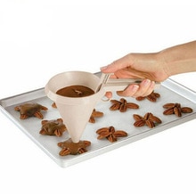 Bakken Tools Verstelbare Chocolade Trechter Voor Bakken Cake Decorating Gereedschap Keuken Accessoires