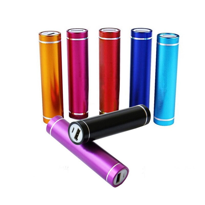 Cargador de batería de , 2600mAh, 18650, cargador portátil Universal, para todos los teléfonos móviles
