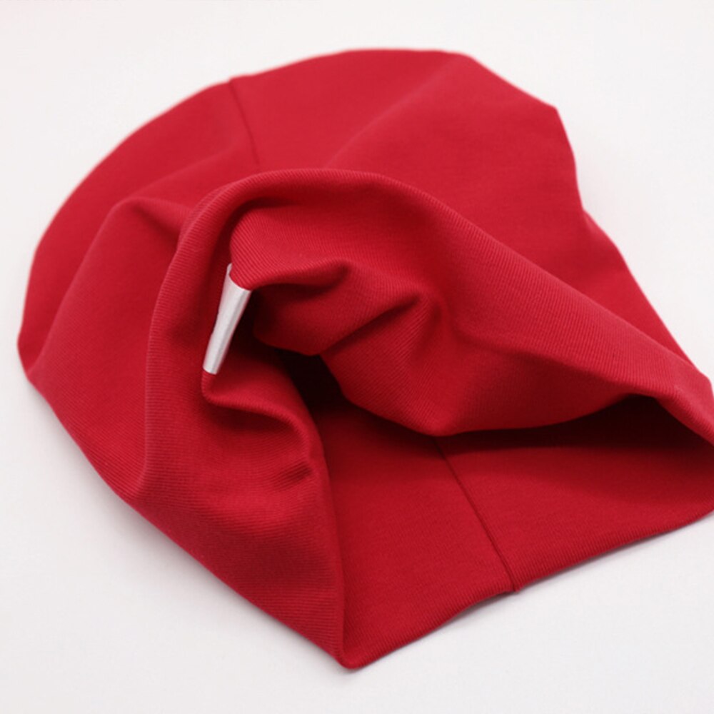 Hat Novelty Hip Hop Baby Street Dance Cotton Spring Autumn Scarf Boys And Girls Solid Color Children Warm Winter Cap