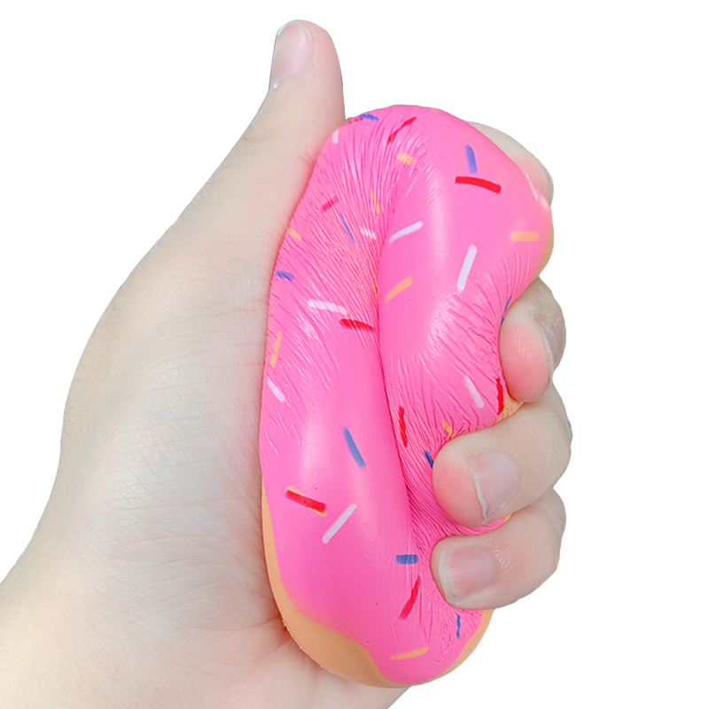 Kawaii Schokolade Donut Squeeze Spielzeug Weichen Squishy Langsam Rising Simulation Süß Duftenden Stress Relief Spielzeug für Kind Baby Weihnachten