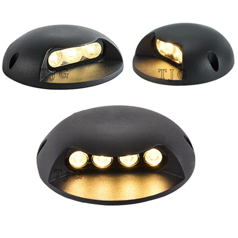 3W 6W 9W 12W IP68 Waterproof LED Underground Light Outdoor Ground Garden Path Floor Buried Yard Spot Landscape AC85-265V DC12V
