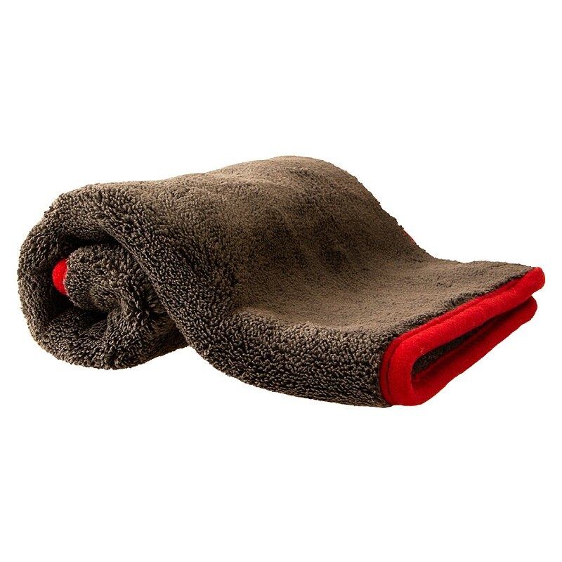 1200GSM Car Cleaning Cloths Upgraded Ultra-Thick Car Drying Towel Microfiber Cloth Soft Super Absorbent Detailing Cleaning Towel: Red