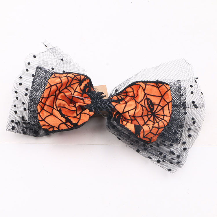 diy Halloween Haaraccessoires Donkere Strik Hoofddeksels Materiaal Grensoverschrijdend Meisje Haarspeld Haarband Cadeau Accessoires: green