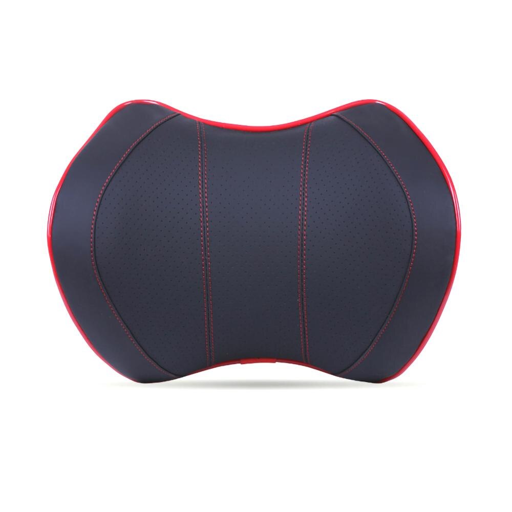 Car Seat Head Neck Rest Massage Auto Pillow Space Memory Neck Headrest Car Cover Vehicular Pillow Seat Headrest Accessories: Colorful