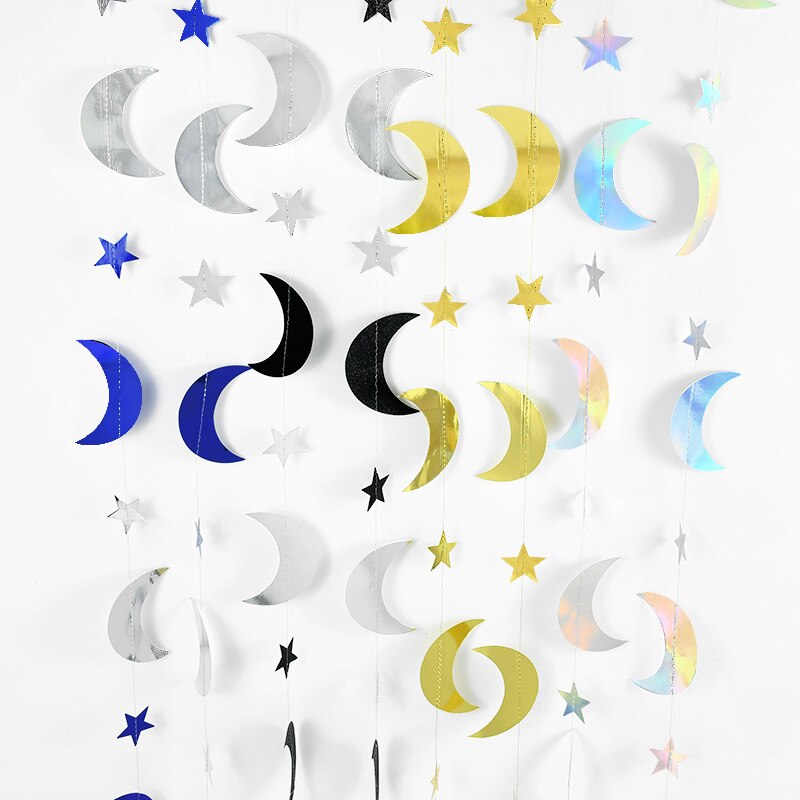 Lociblo Collares Con Inicial De Luna Y Estrella Para Mujeres | Meses
