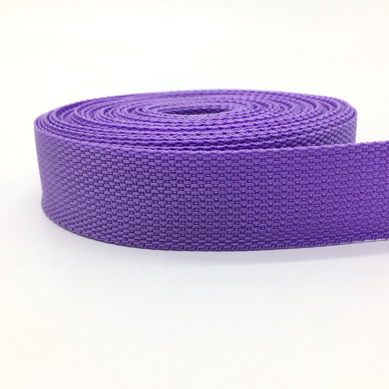 10 Yards 30Mm Canvas Lint Heuptas Singels Nylon Lint Knapzak Strapping Naaien Tas Riem Accessoires: Light Purple
