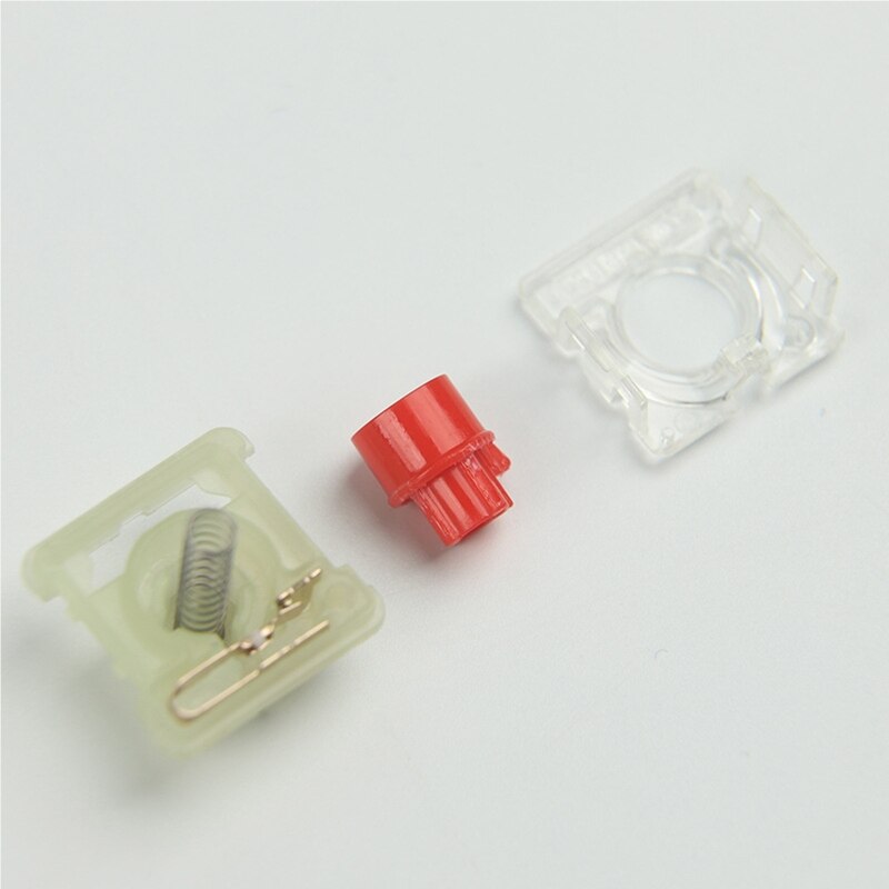 RGB Key Switches Red Cherry MX Switch Keyswitch Low Profile for Mechanical Keyboard Extra-Thin &amp; Light Tactile (10 PCS)