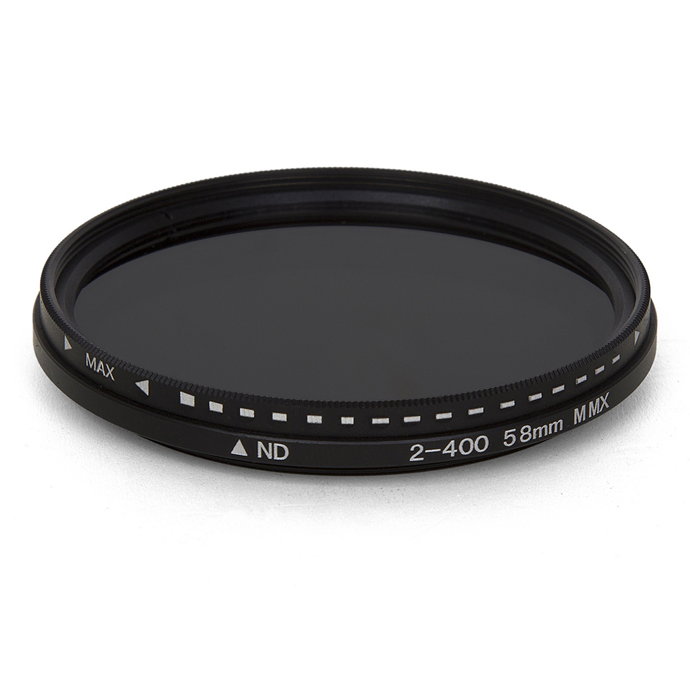Filtre pour appareil photo reflex numérique, variateur, filtre ND Variable, densité neutre réglable ND2 à ND400 pour objectif d'appareil photo 37-82mm