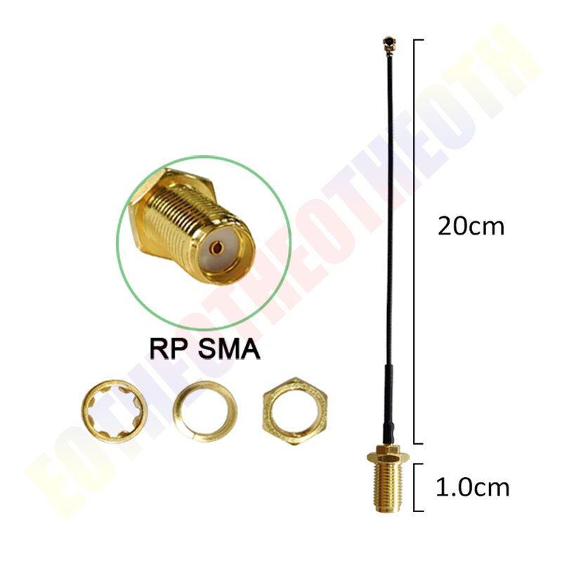 2.4Ghz Wifi antenna 5dbi SMA Male connector Omni-Directional 2.4G antenne IOT Router wi fi Antena 21cm RP-SMA Male Pigtail Cable