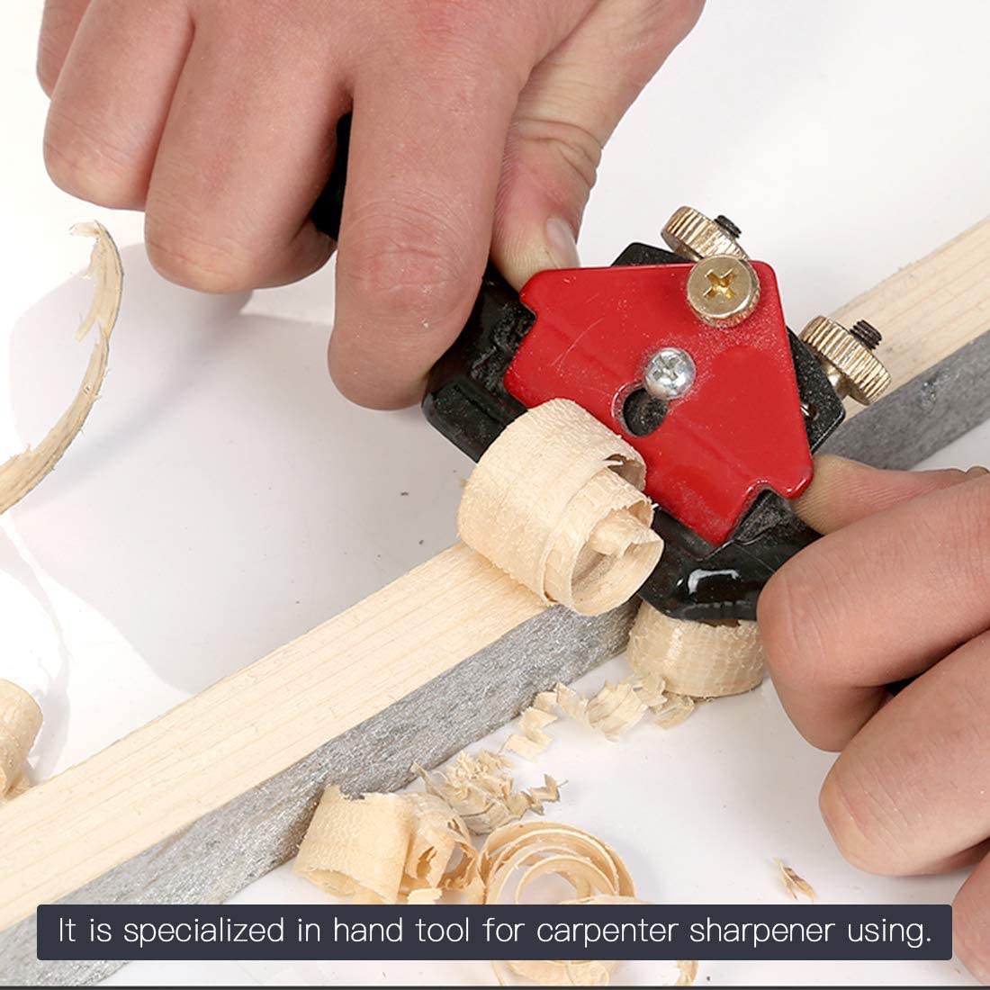 2 Pcs 10 inch Adjustable Spokeshave with Flat Base Metal Blade Wood Working Hand Tool for Craft Wood Carver Woodworking