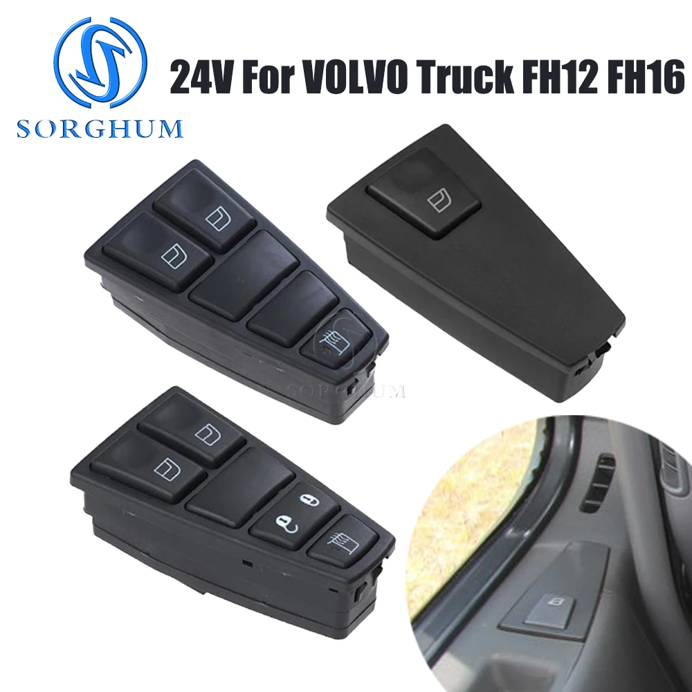 Elevador de Control de interruptor de ventana principal de cirzo para camión Volvo FH12 FH16 FM9 FM12 NH12 VNL OEM 20752914 21354613 21354398