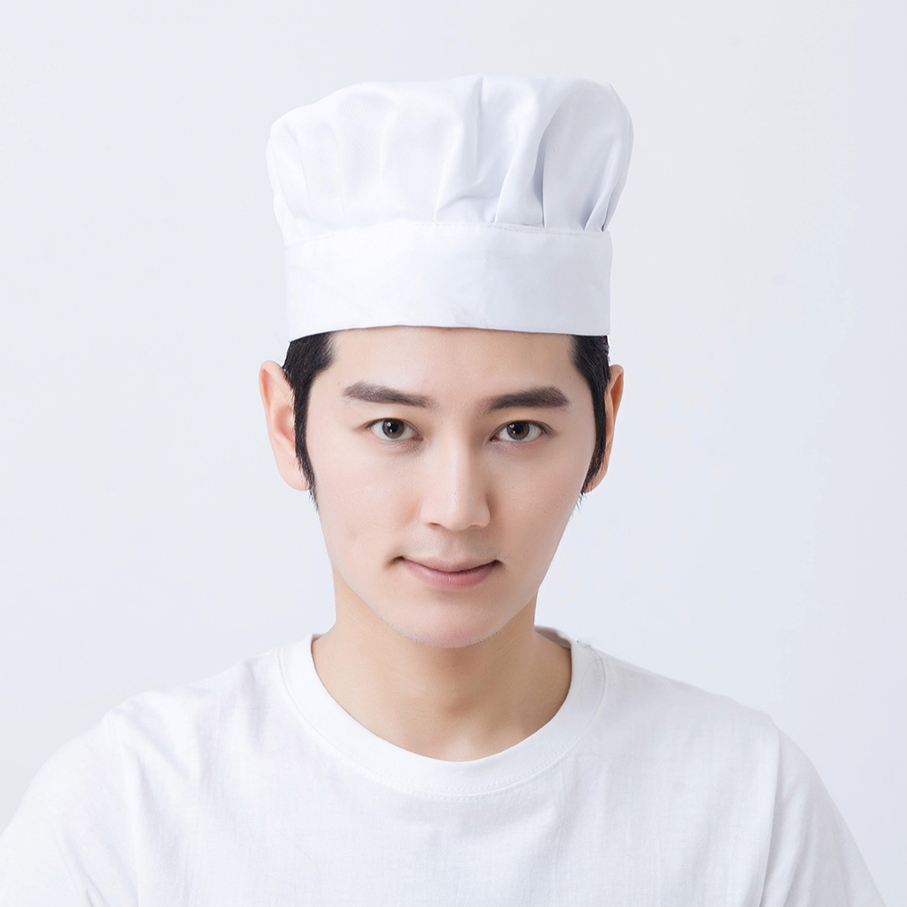 Gorro de Chef de malla blanca, gorros de cocina transpirables para hombre y mujer para cantina del Hotel, comedor, restaurante, camarero, trabajo en fábrica: 2