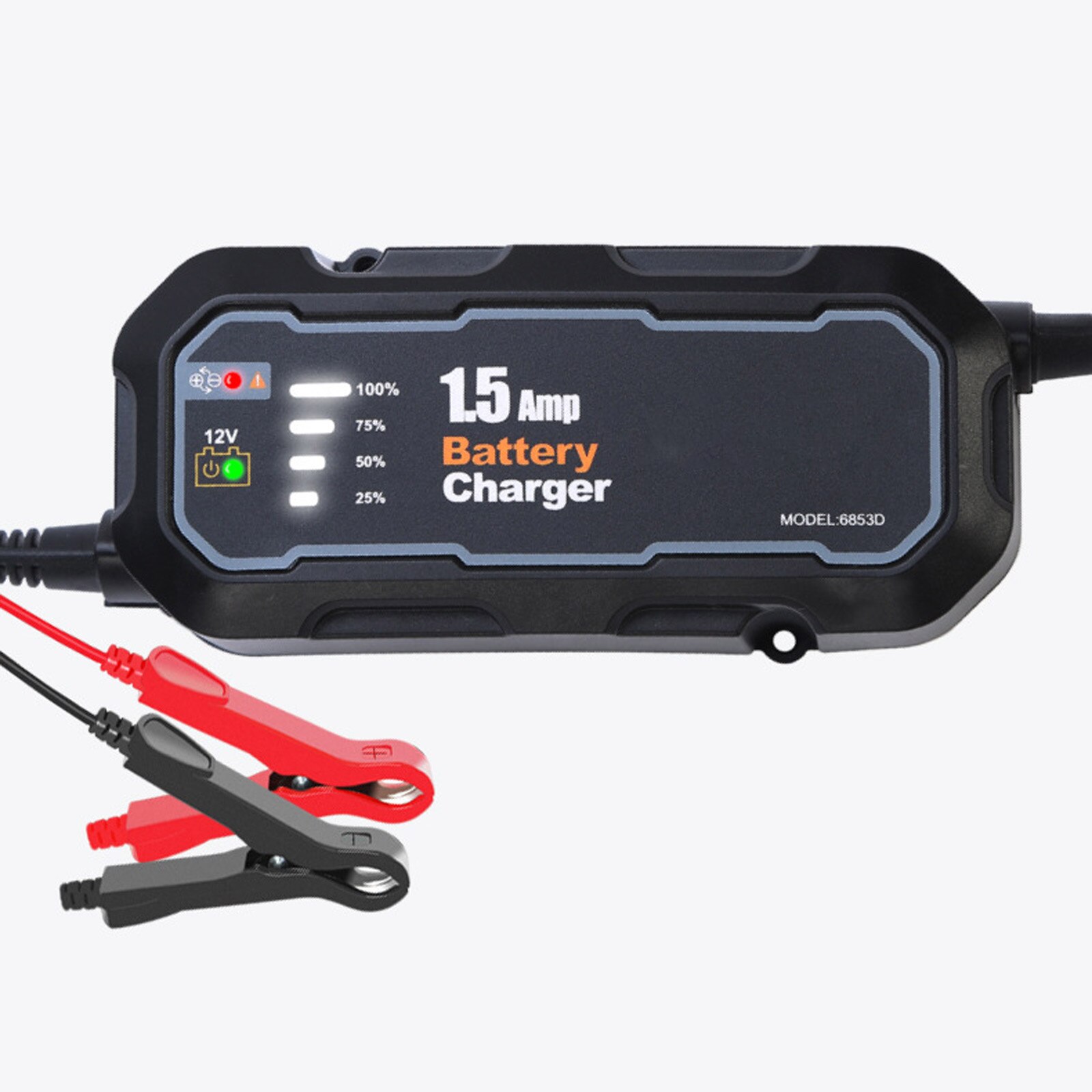 12V Pulse Car Auto Power Inverters Motorcycle Charger 1500mA Lead-acid Intelligent Repair Battery