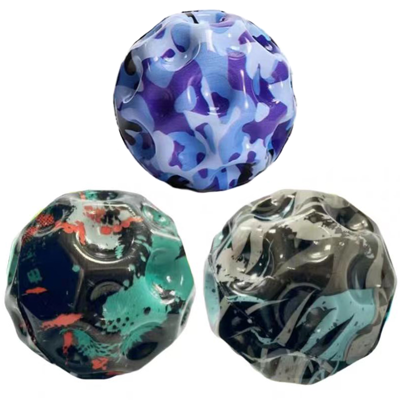 Extreme High Bounce Ball Raum Astro Sprung ball Moonball Kinder Balle Rebondis sante verbessern Hand Auge Koordination Kinderspiele: Default Title