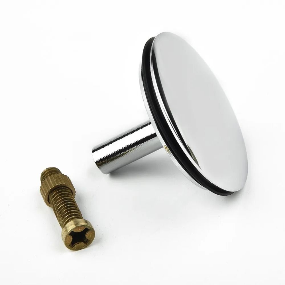 Bouchon de Vidange Pop Up en Laiton, Bouchon de Baignoire Réglable, Joint pio Uniquement, Filtre de Vidange, 43mm, 1 Pièce,