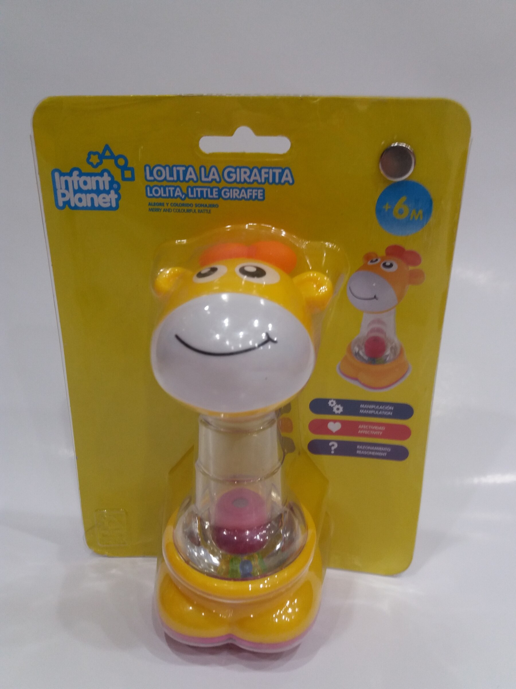 HABA Sonaglio Raupe Legno Prima Infanzia Multicolore