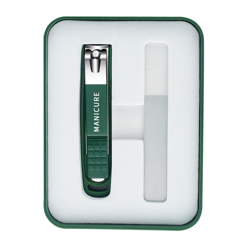 nagelknipper set een volledige set hoogwaardige mannen en vrouwen op speciale nagels knippen nagelknipper pedicure gereedschapskisten: Black