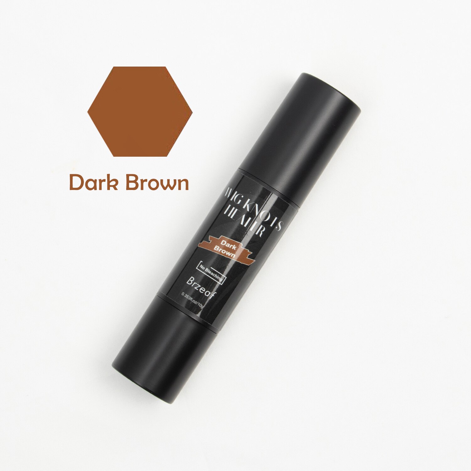 Kant Tint Stok Kant Verven Stok Pruik Lace Hd Kant Pruik Knopen Genezer 4 Kleuren 10G Custom Private Label: Dark brown