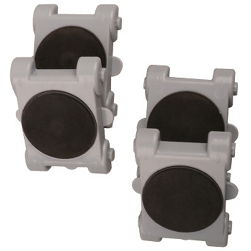 8 pièces/ensemble déplacement objet lourd outil de manutention meubles ménagers outil Mobile objet lourd déménageur plastique outils mobiles amovible Por