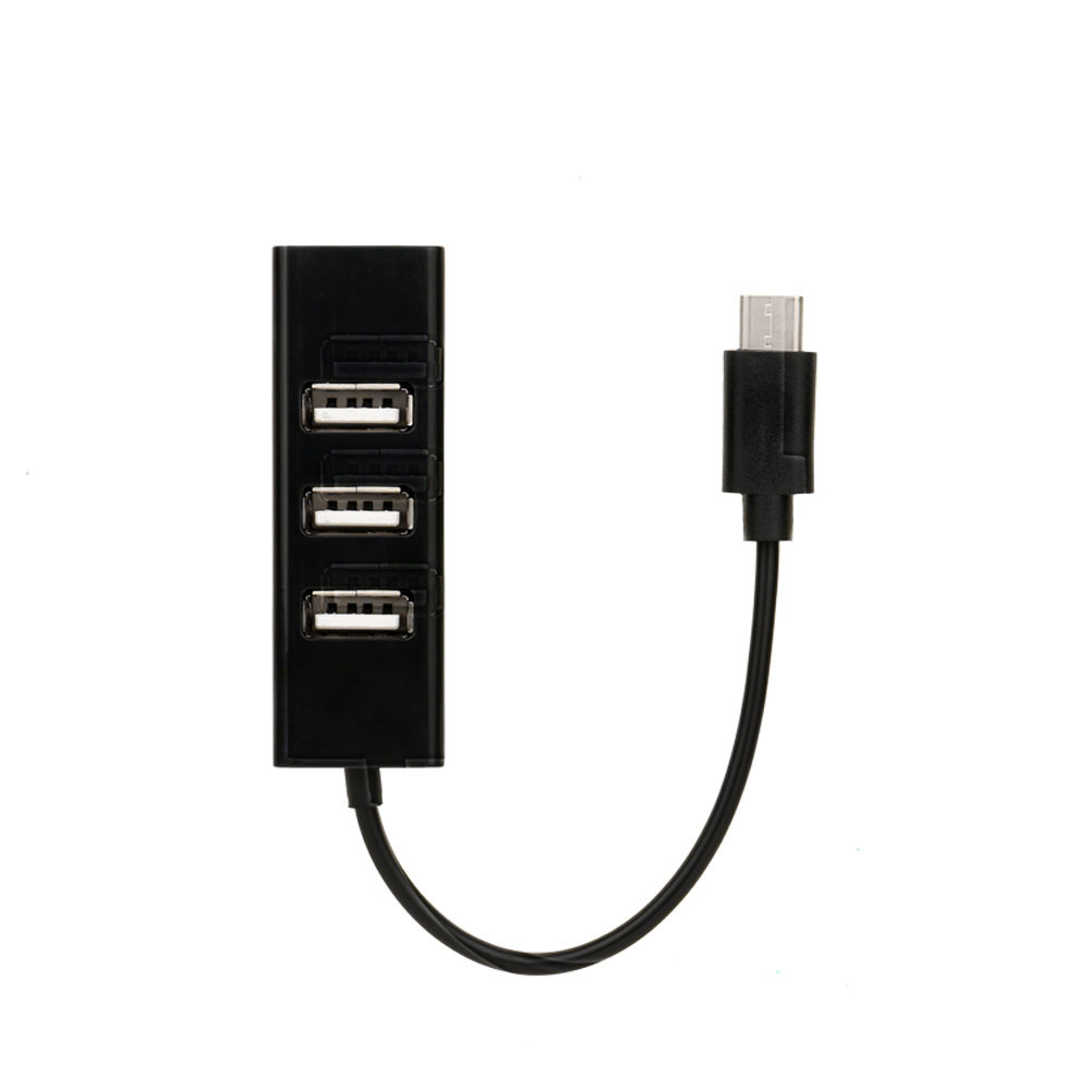 Omeshin Pc Apple Macbook 12 C-4 Poort Ultradunne Mini Hub Usb 3.1 Extreme Snelheid 10Gbps Expander Adapter: BK