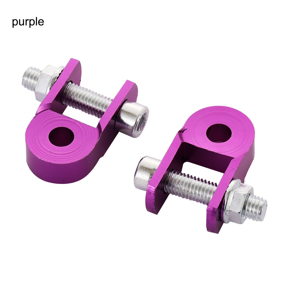 Extensor Universal de amortiguadores para motocicleta, Extensión de altura, elevador de suspensión, accesorios para motocicleta, 2 uds.: purple