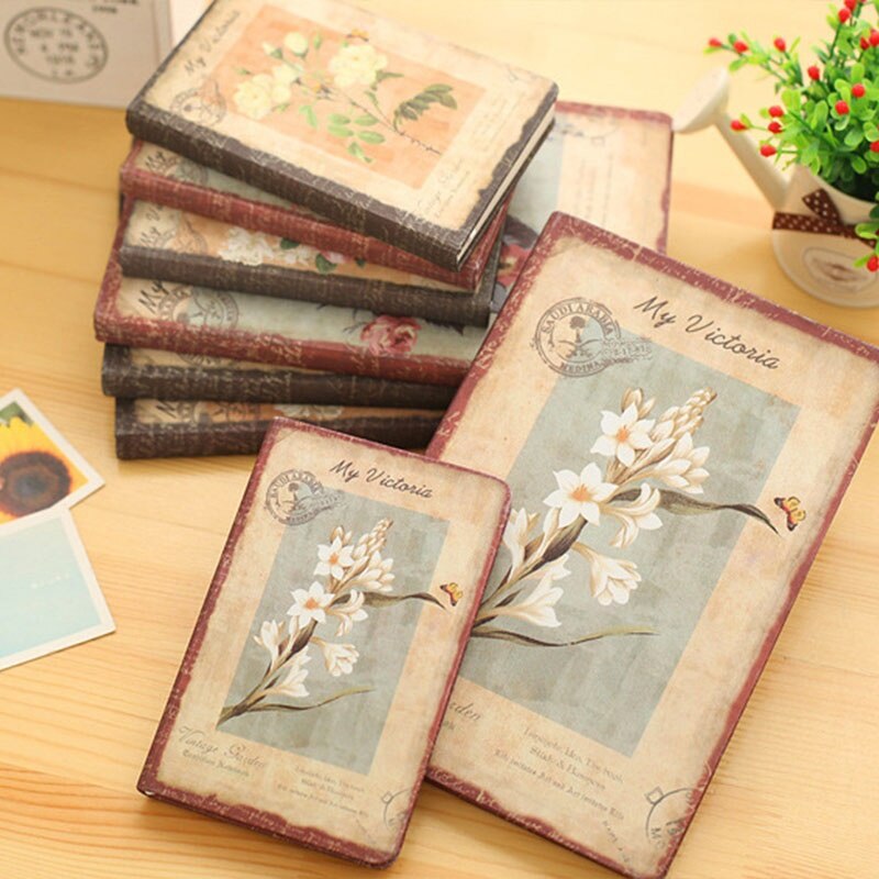 retro PU kwiatowy skórzany odcisk palca podpis księga gości strona spotkania zaloguj się w książce harmonogram zeszyt znak dostaw JY