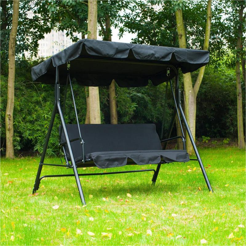 Jardin cour étanche maison jardin balançoire ensemble couverture protection solaire couverture seulement plafond couverture multicolore en option