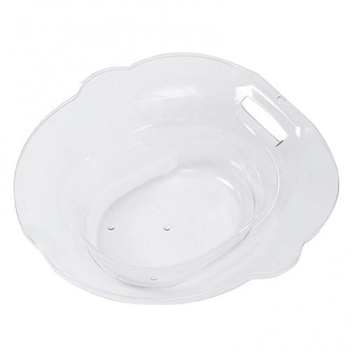Portable Bidet Bathtub Hip Wash Basin Sitz Bath for Pregnant Hemorrhoid Patient: white
