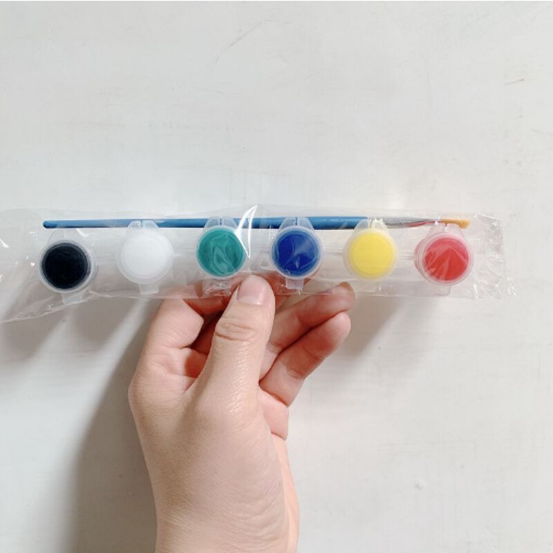 12 colors Student Art Drawing Graffiti diy Plaster Paint