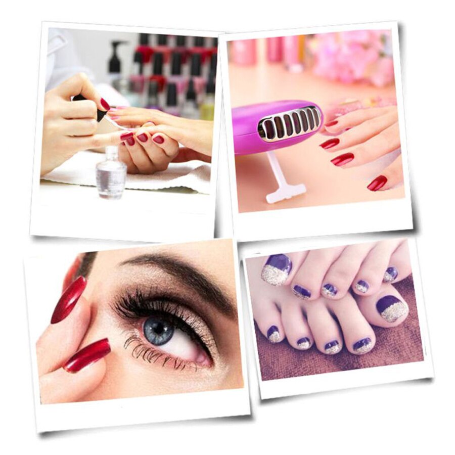 Glamlash usb eyelash mini air condition hårføner vifte vippelim podet dedikert tørketrommel for vippeforlengelser