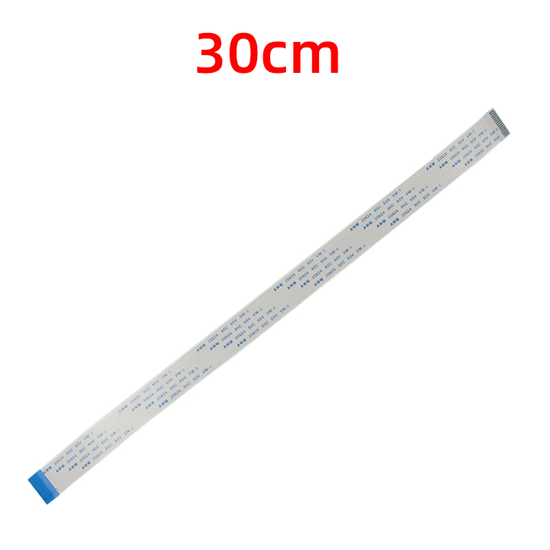 Raspberry Pi Camera Cable 15 Pin 0.5mm Flexible Falt Cable OV5647 for RPI 4B 3B Camera 15 20 30 50 60 100 200 CM Ribbon FFC: GRAY