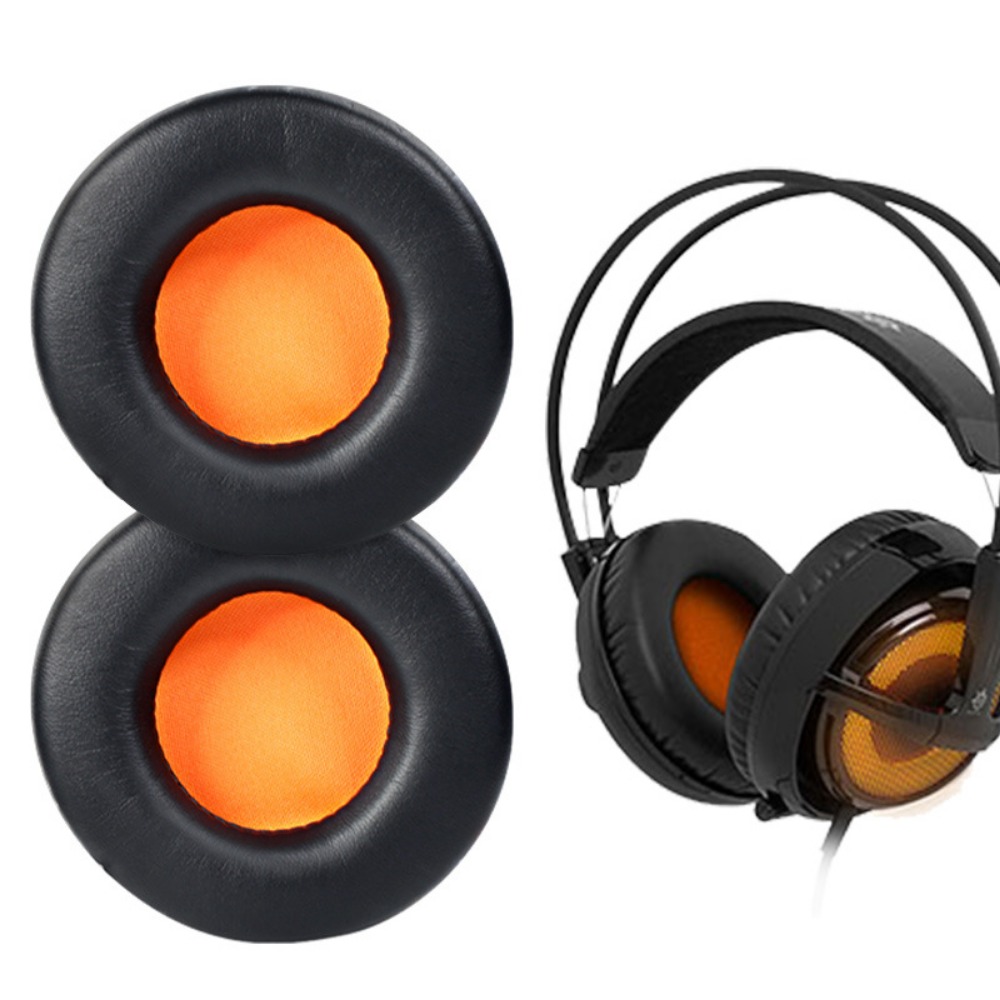 Ivinxy para Steelseries Siberia V1 V2 V3 200 auriculares esponja cojín cubierta para auriculares almohadillas de espuma de repuesto para diadema