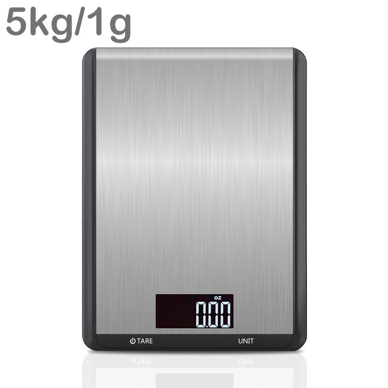 Junejour Rvs Digitale Keukenweegschaal Elektronische Weegschaal Voedsel Bakken Schaal Lcd Backlight Display Digitale Keukenweegschaal