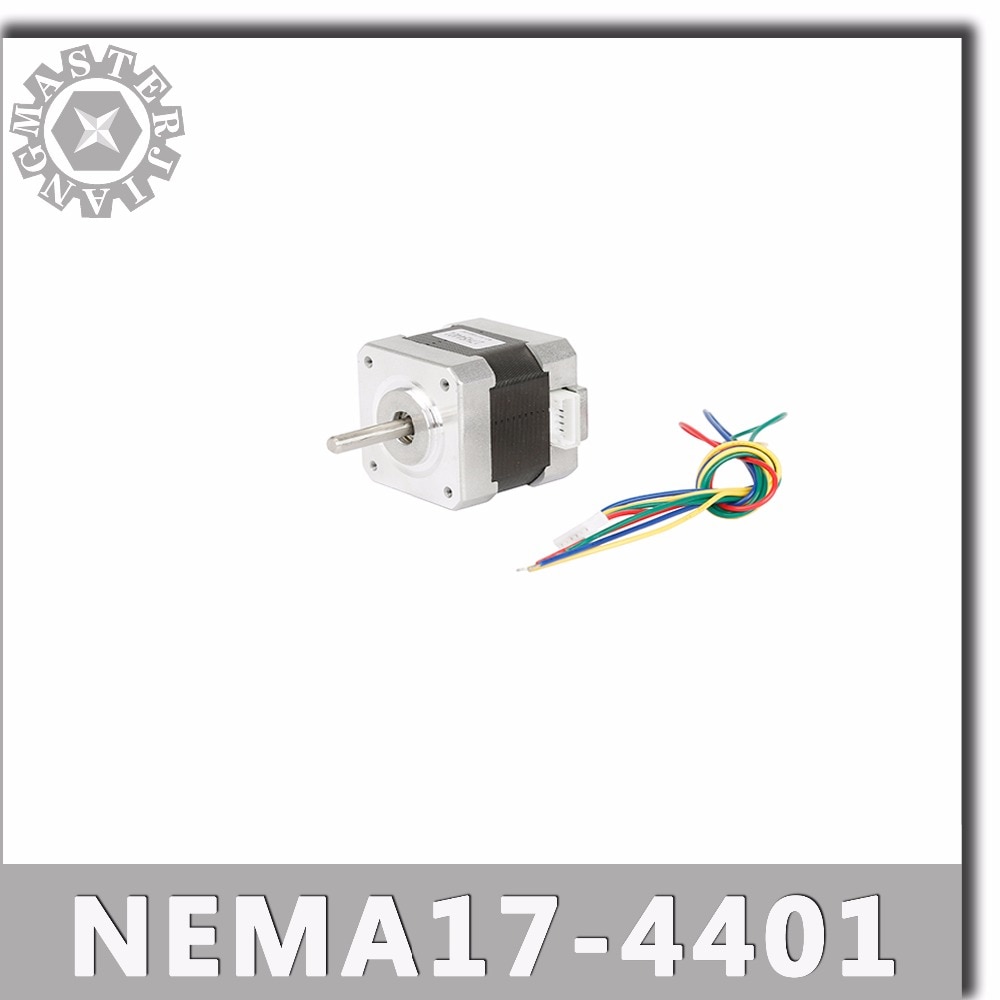 1 Pcs 4-Lood Nema17 Stappenmotor 42 Motor Nema 17 Motor 42 Bygh 1.7A (17HS4401) 3D Printer Motor Cnc Xyz.