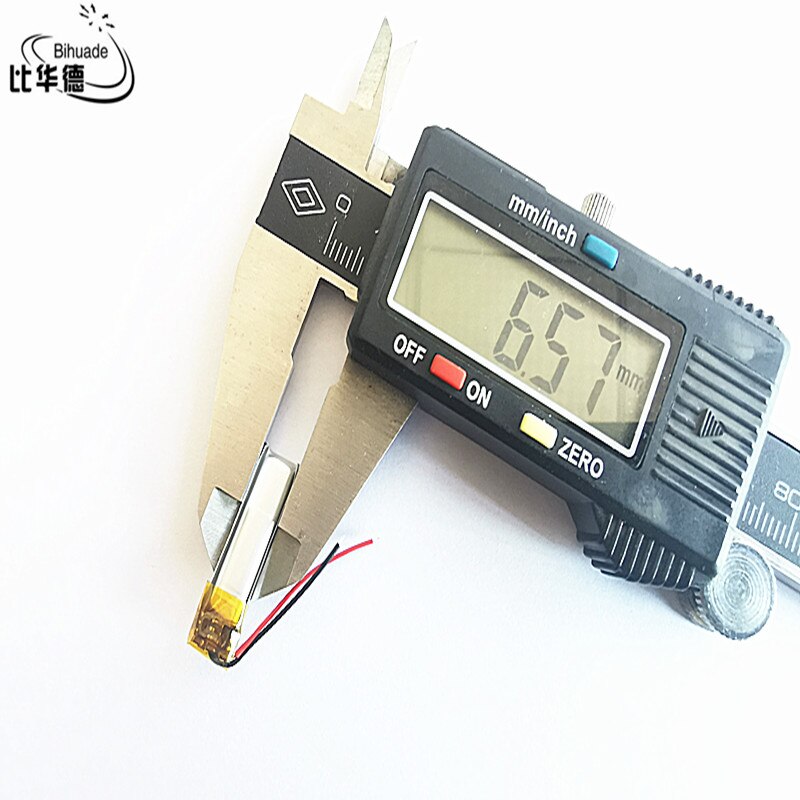 Liter-Energiebatterie 3,7 V, 50 mAh, 350725 Polymer-Lithium-Ionen-/Li-Ionen-Akku für Bluetooth, Kopfhörer-Akku der 4. Generation