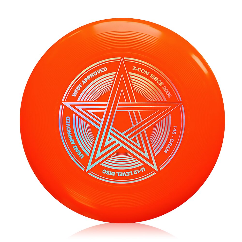 Professionele Flying Disc 9.8 Inch 145G Plastic Vliegende Schijven Outdoor Play Toy Sport Disc Voor Junioren Water Sport Jongens kids: Oranje