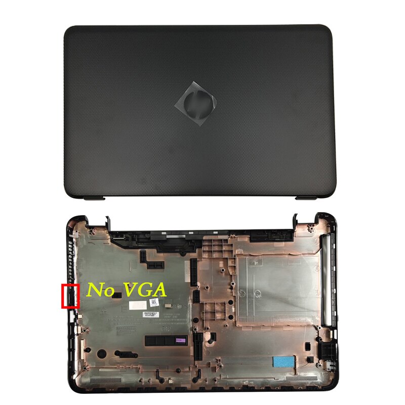 Case For HP 250 255 256 G4 G5 15-AC 15-AY 15-AF Laptop LCD Back Cover/Front bezel/LCD Hinges/Palmrest/Bottom Case 900263-001: AD NO VGA