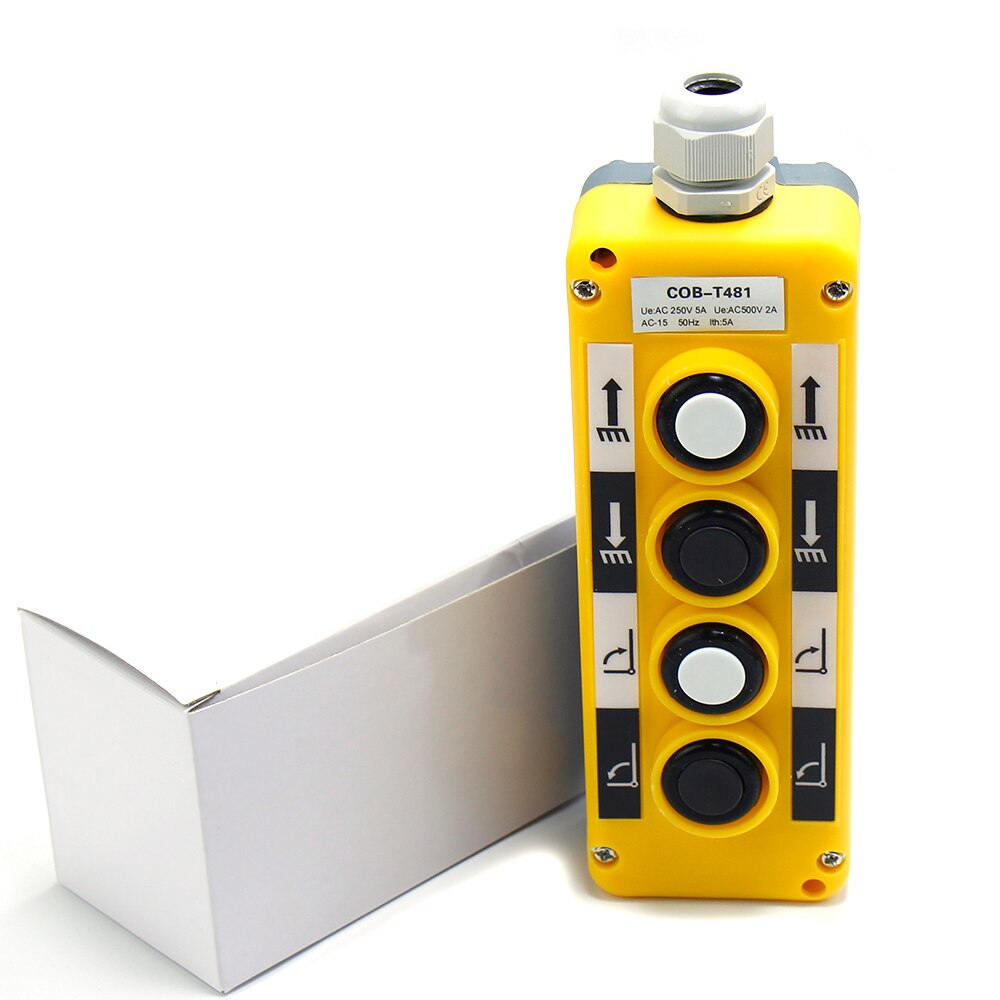 Industriel fjernbetjening trykknap kontakt kran lastbil controller kontakter kontrol elevator el cob -t381 cob -281 cob -481