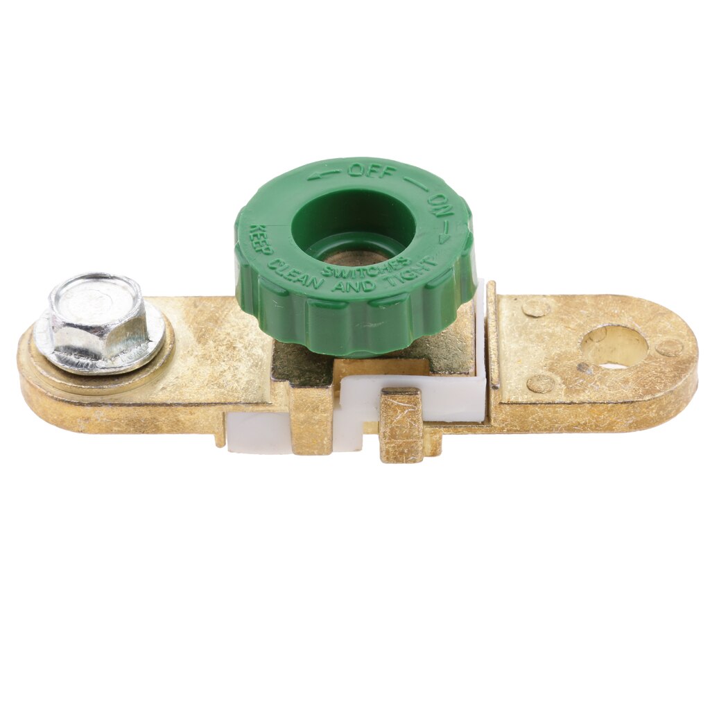 Durable Metal 12V 24V Car Van Boat Heavy Duty Battery Disconnect Isolator Cut Off Switch with Round Rotary Knob