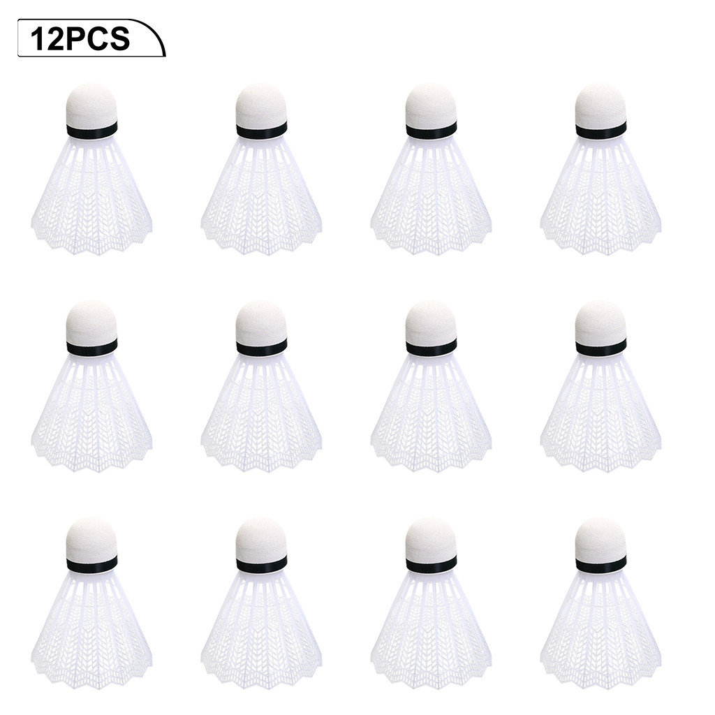 12 Stks/set Badminton Ballen Draagbare Feather Shuttles Badminton Voor Training Spel Sport Badminton Shuttle #40
