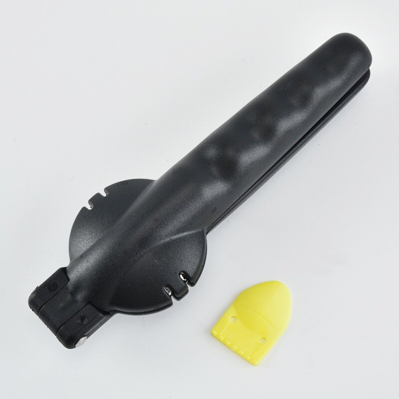 Stainless Steel Nut Opener Cutter Gadgets 2 in 1 Quick Chestnut Clip Walnut Pliers Metal Nutcracker Sheller Kitchen Tools Cutter: Black