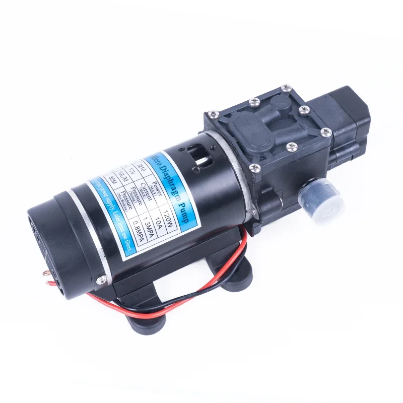 12v 24v 120w 130 psi 10l /  min vatten högtrycksmembran självsugande pump spruta biltvätt ballongmembranpump