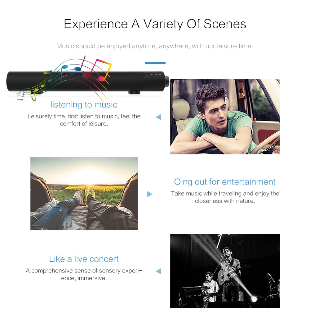 Soundbar Wired And Wireless Bluetooth 4.2 Speaker for TV Soundbar With Subwoofer Wireless Bluetooth Sound Bar For TV laptop