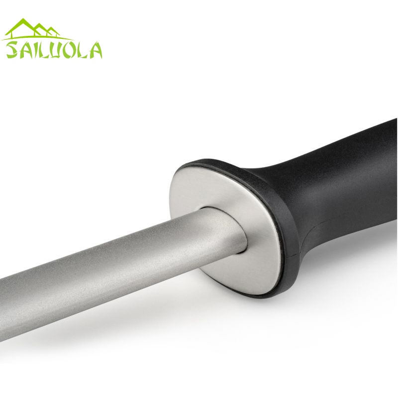 12 Inch High Special Diamond Steel Knife Sharpener Knives Whetstone Sharpening Tools Kitchen Safety
